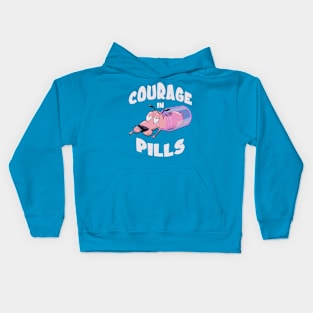 Courage in pills Kids Hoodie